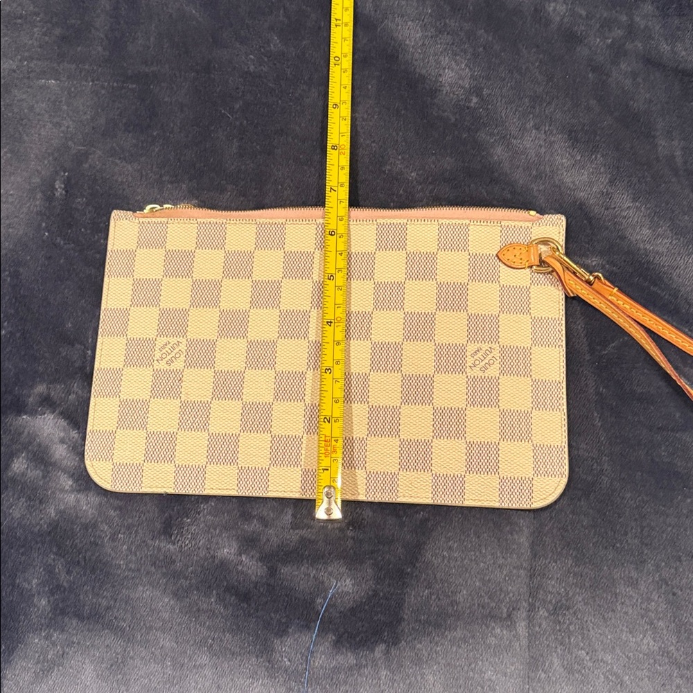 Louis Vuitton Damier Azur Wristlet Clutch - Picture 7 of 15